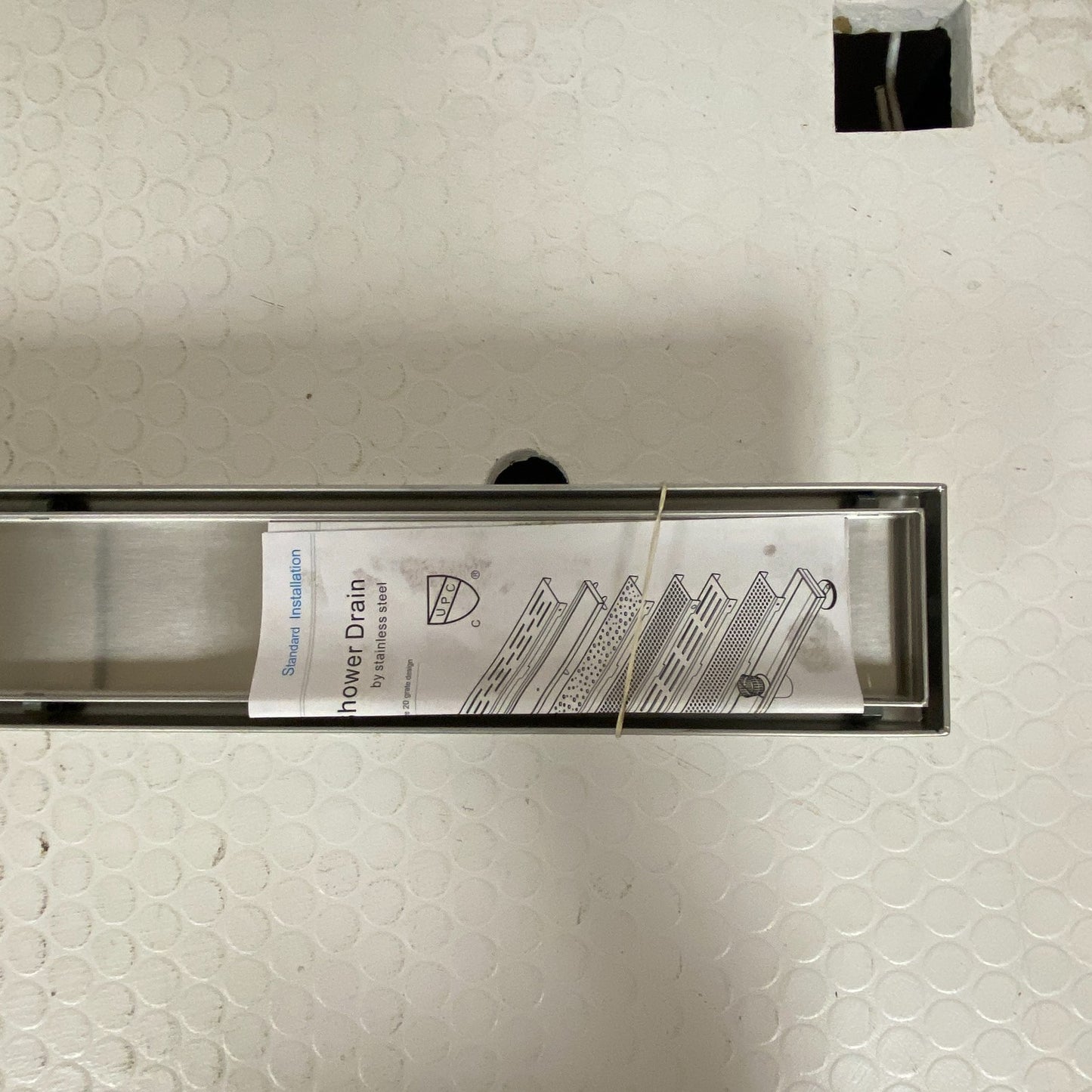 Signature Hardware 60" Cohen Linear Tile-In Shower Drain 404979
