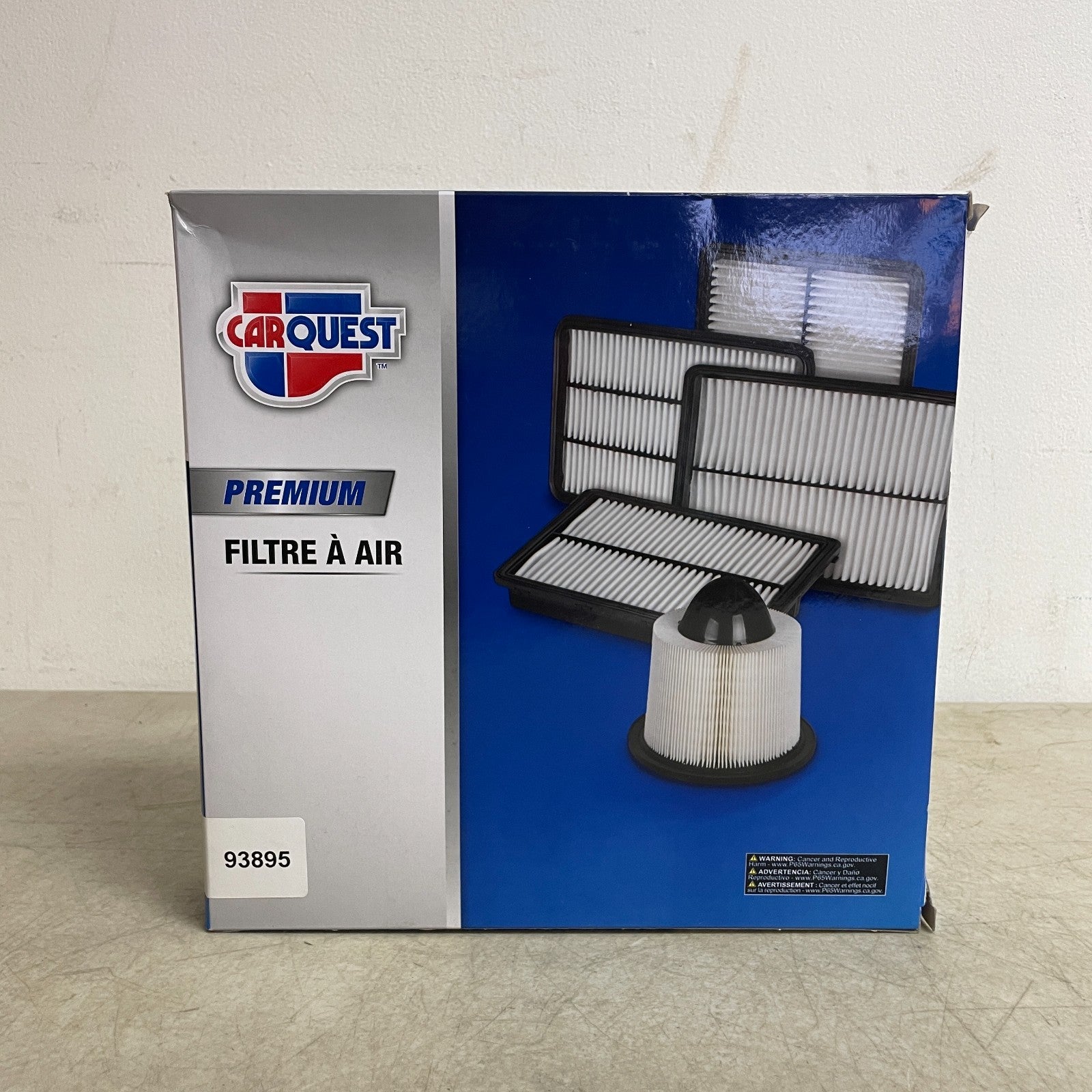 Carquest Premium Engine Air Filter 93895 Replaces WIX 42895 Big A 93895