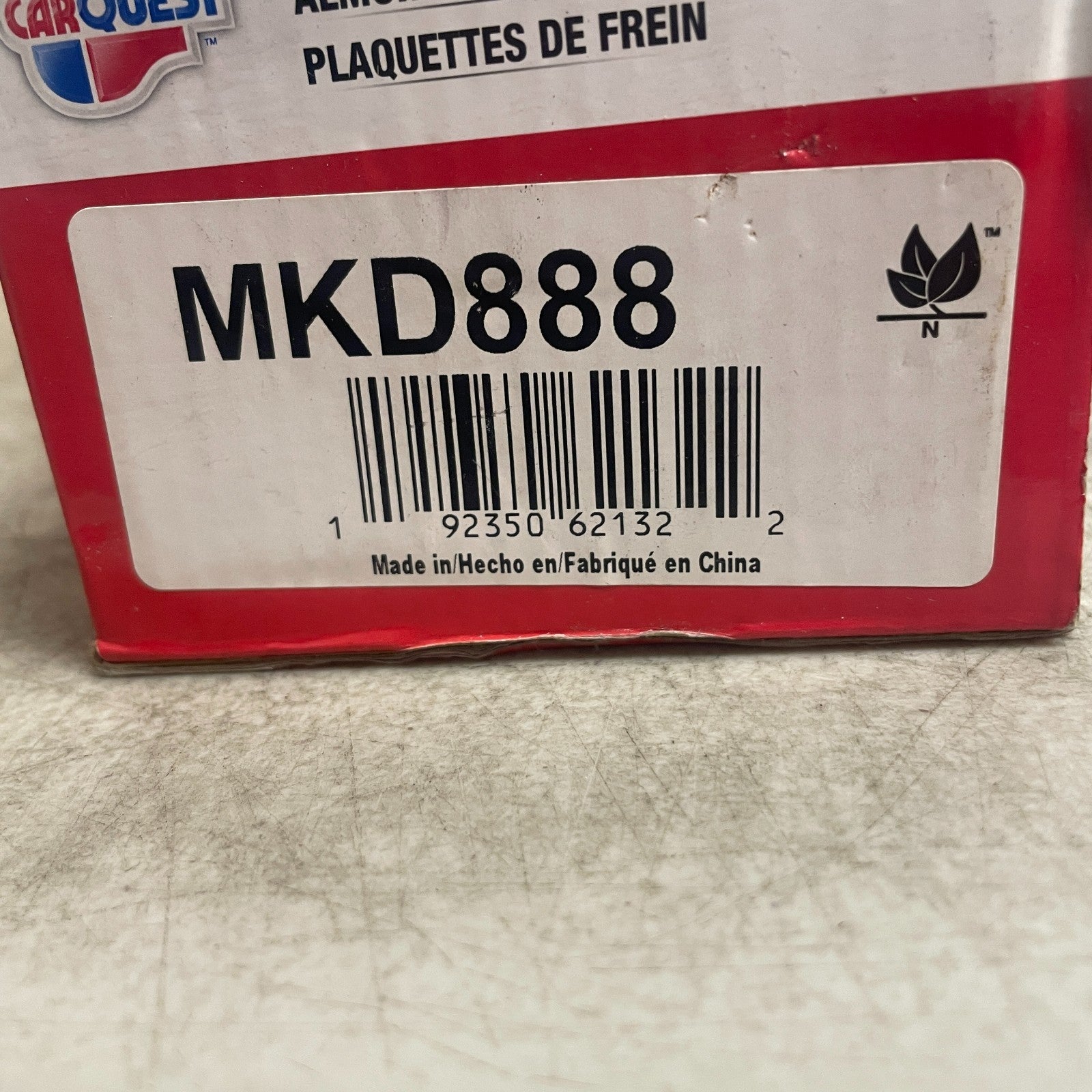 Carquest MKD888 Front Brake Pads 2003-2006 Infiniti G35