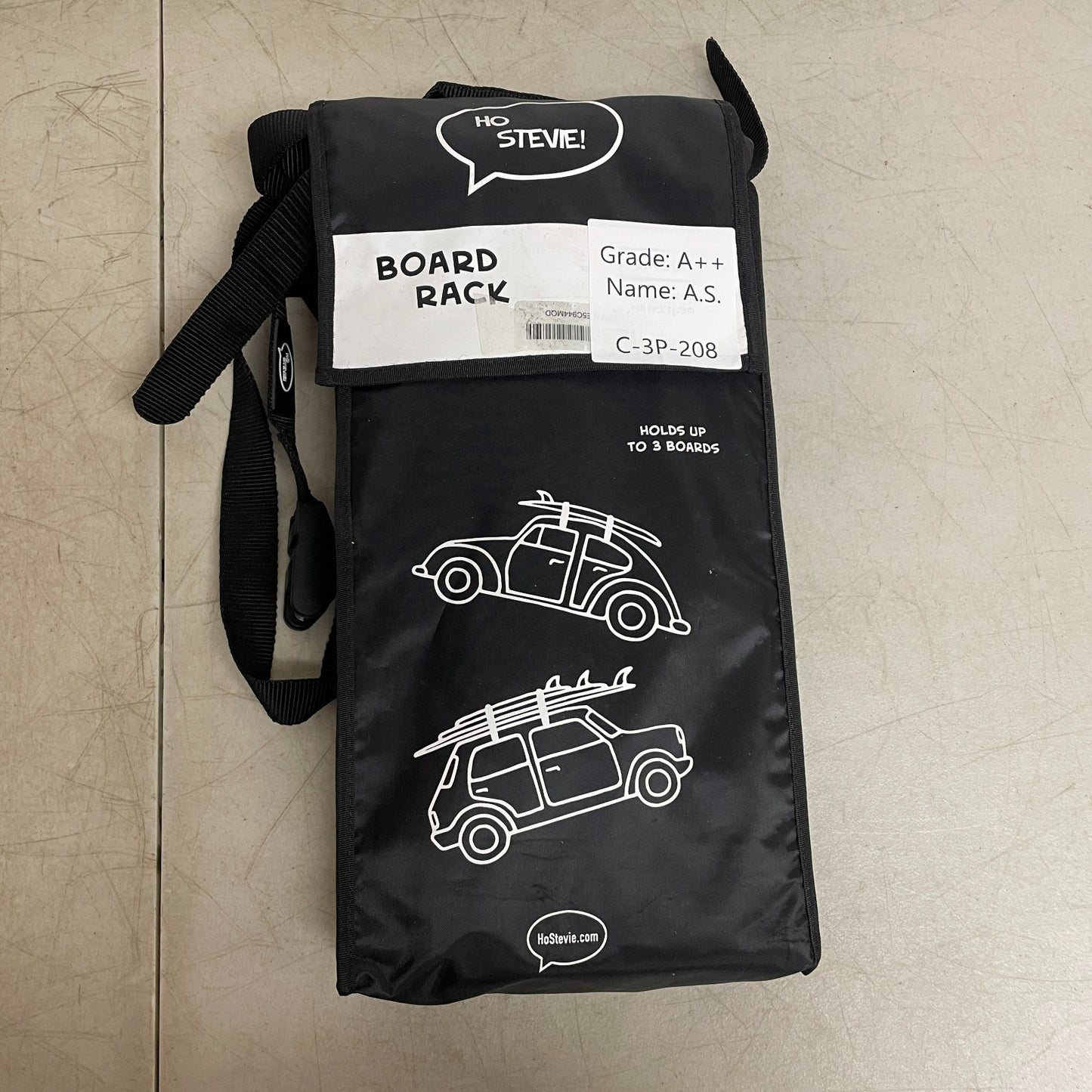 Ho Stevie! Surfboard Car Racks Padded Easy Setup No Scratch Buckles 3 Board