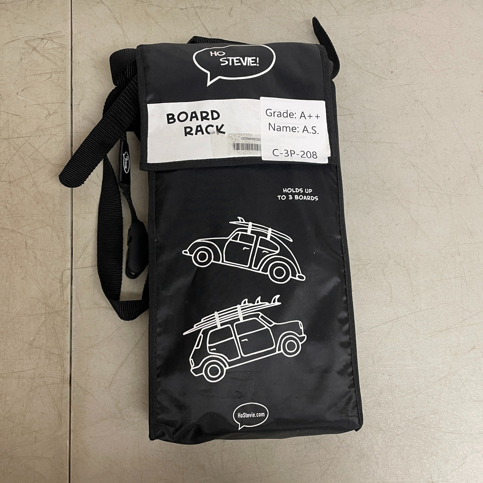 Ho Stevie! Surfboard Car Racks Padded Easy Setup No Scratch Buckles 3 Board