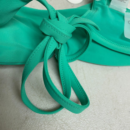 CALIA Women's Tie Back Low Support Bikini Top Green Glow WSA23200 BRAND NEW