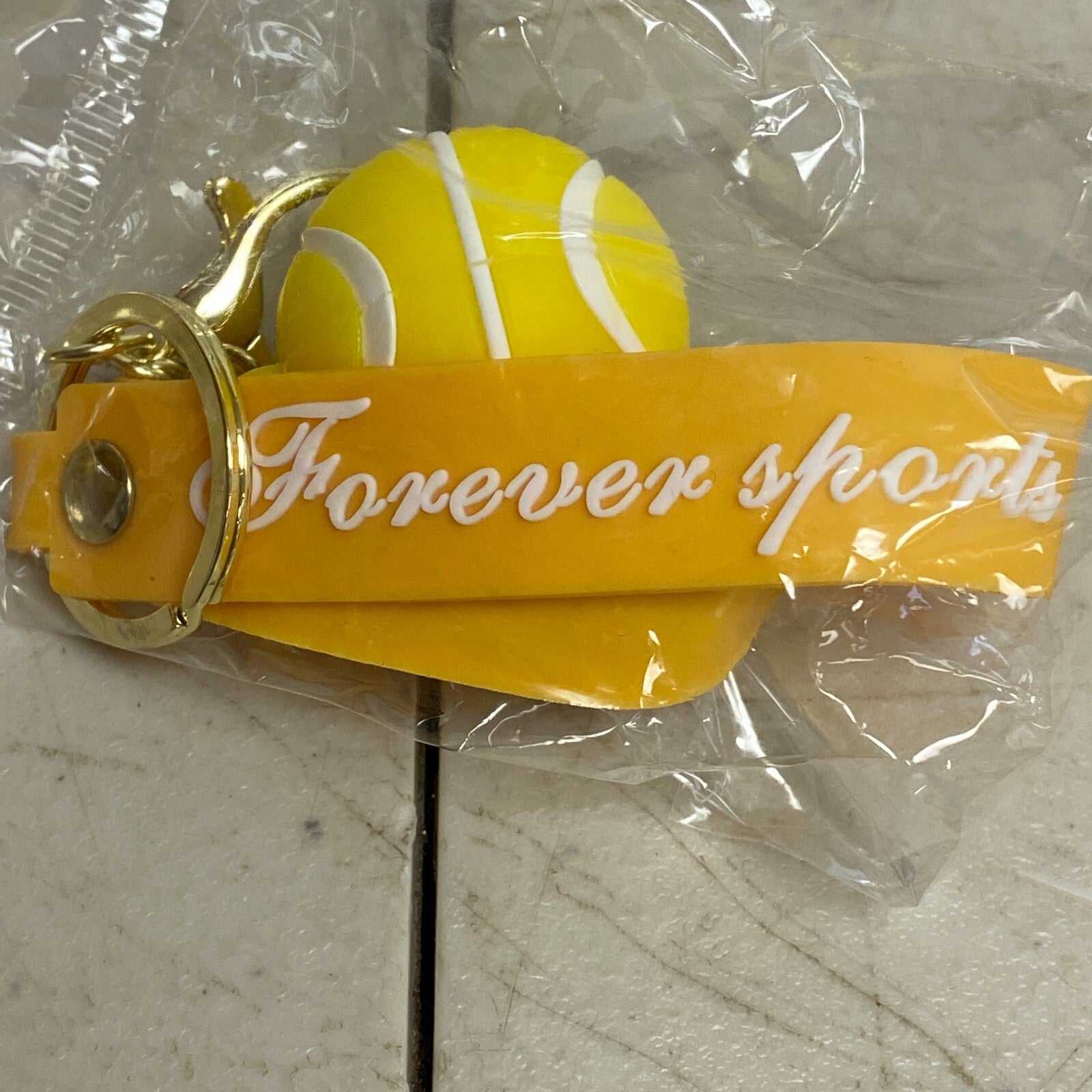 New! Assorted Silicone Golden State Warriors Basketball Keychain With Accessory