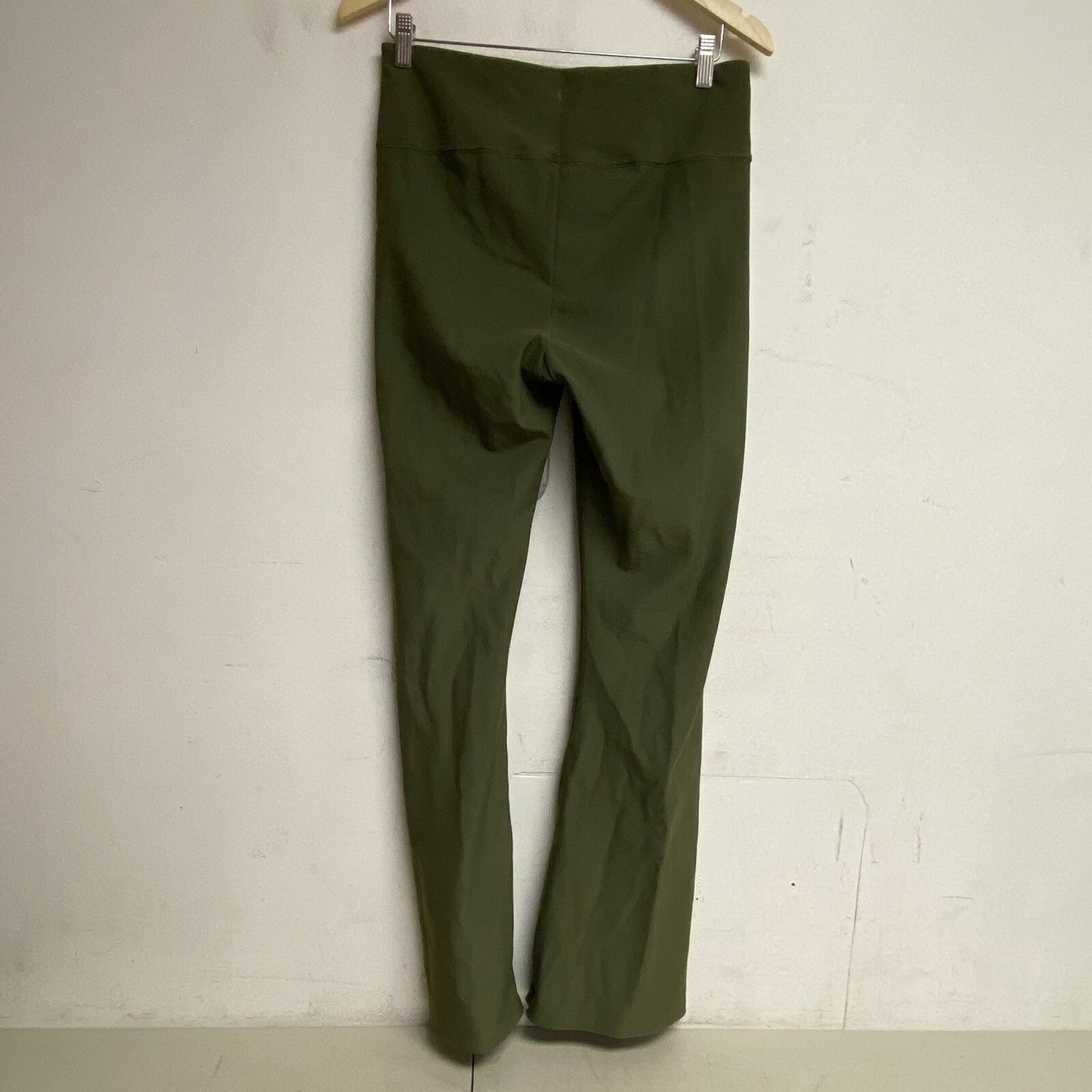 CALIA Women's Sculpt Flare Zipper Leg Pant Dark Olive WAX32296VC BRAND NEW