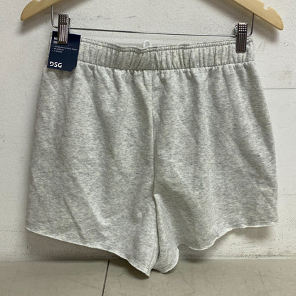 DSG Women's Relaxed Fit Oversized Fleece Shorts Light Heather Grey DAW11431H