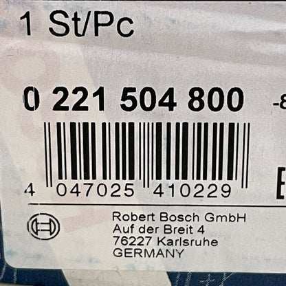 Bosch Ignition Coil Plug-In OE Pencil Coil Black 2006-2018 BMW/Mini 0221504800