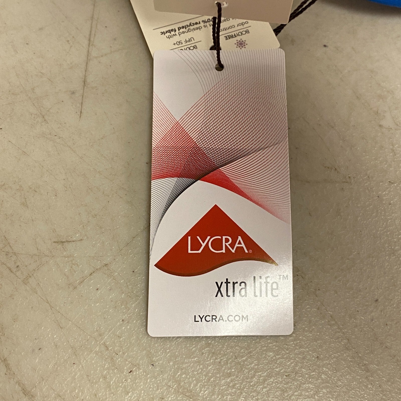 CALIA Women's High Support Cross Back Tankini Swim Top Royal Blue WSA23302 New!