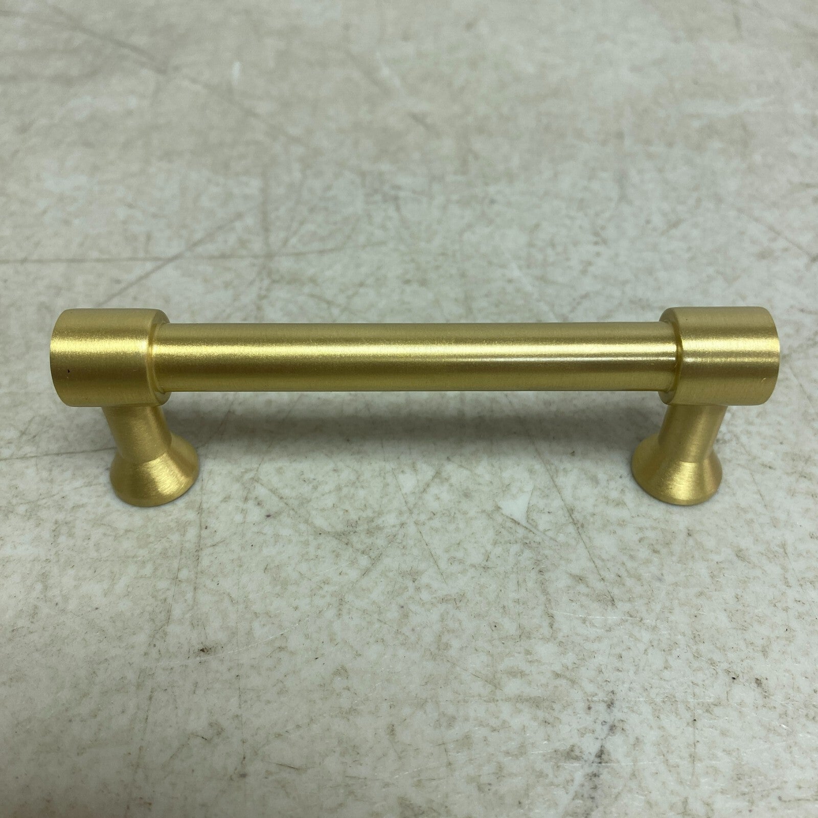 Signature Hardware 8" Strasbourg Solid Brass Cabinet Pull - Satin Brass