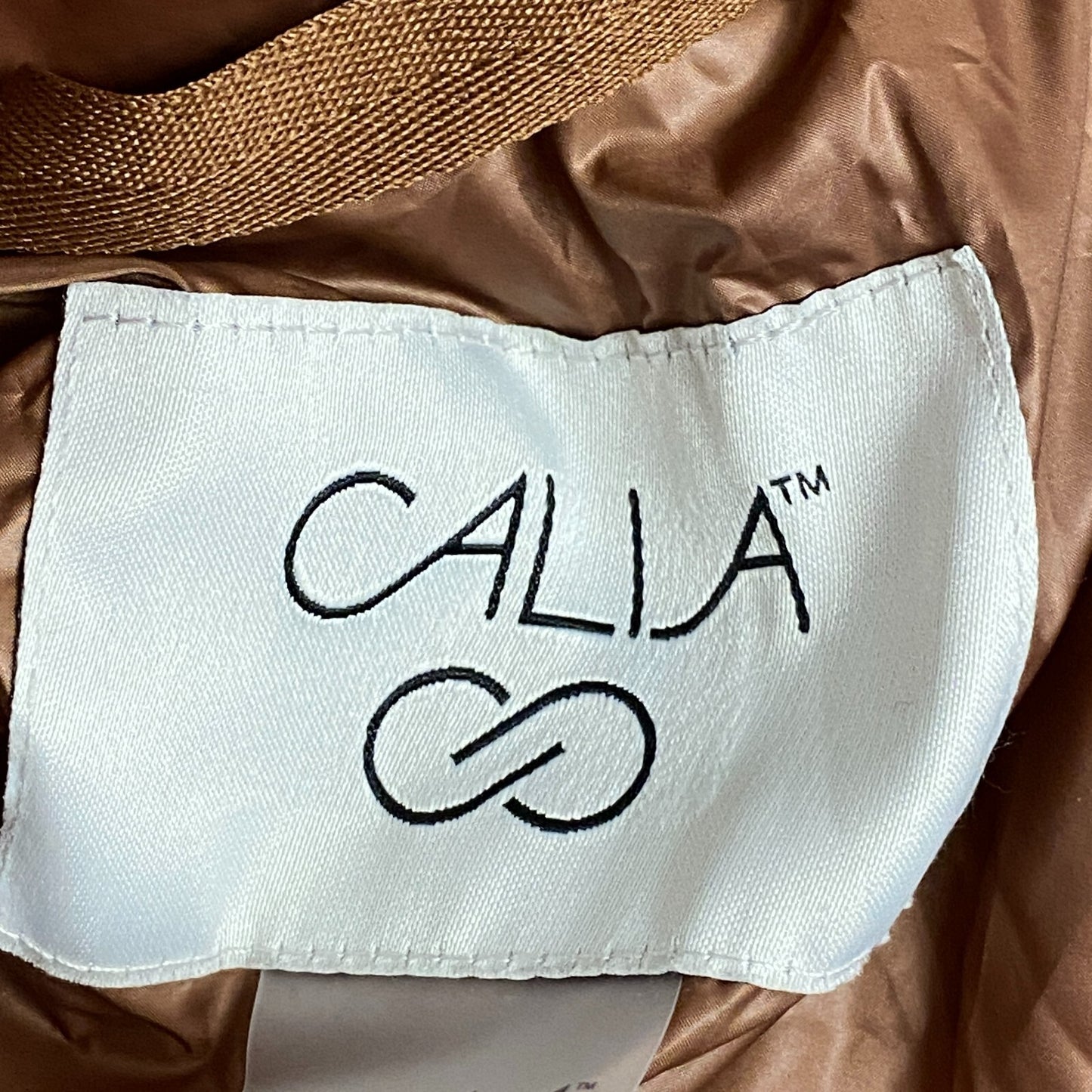 Calia Women's Hooded Parka Rocky Mountain Brown WAX36039 Waterproof Warm