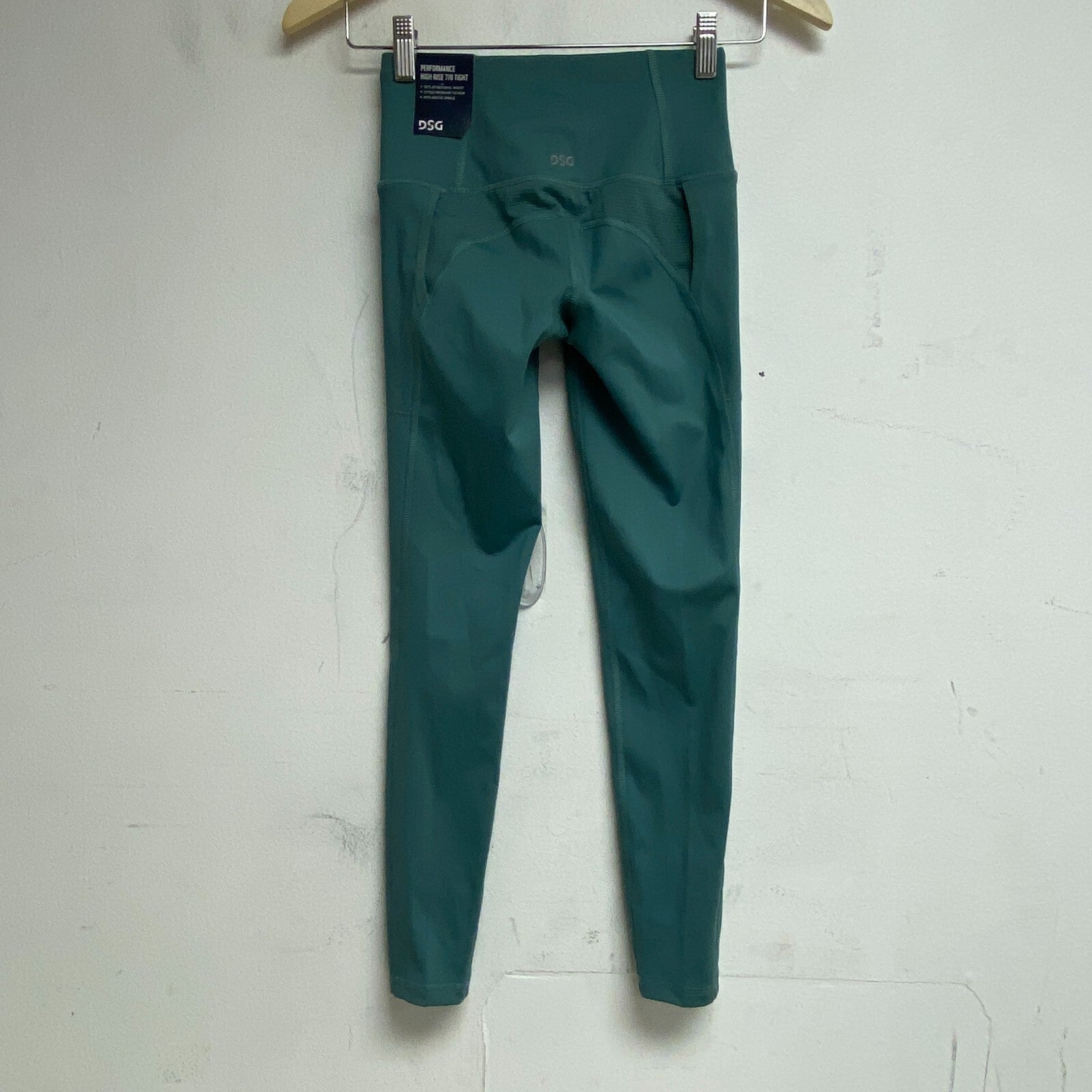 DSG Women's Running Performance High Rise 7/8 Legging Ankle Muted Algae DAW21210