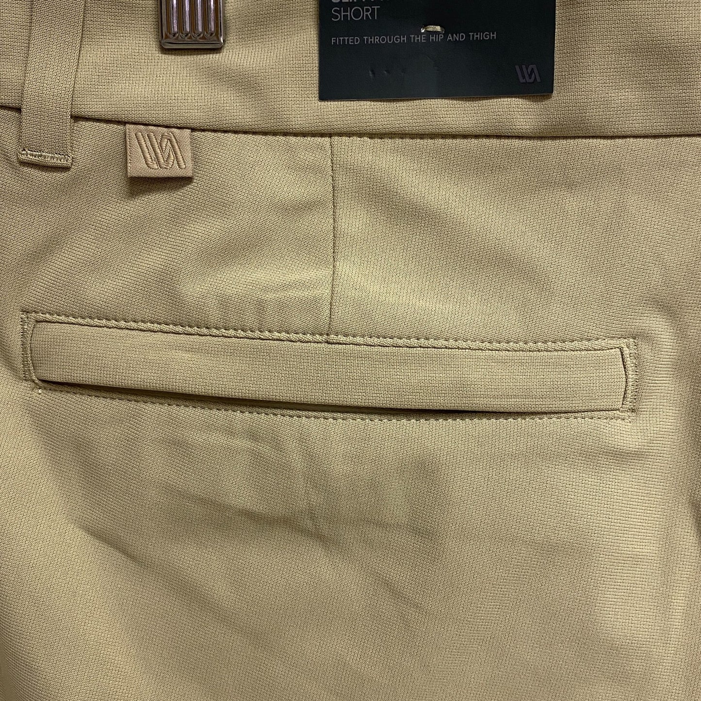 VRST Men's 7 Inseam Slim Fit Limitless Shorts Sandy Clay MAX2004167 New!