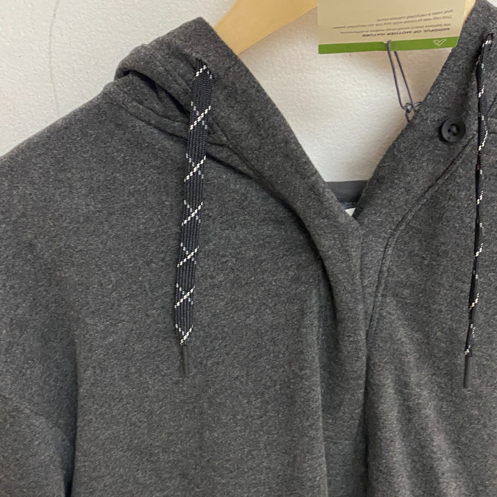 Alpine Design Womens W AD Wonderful Hoodie Pure Black Heather ADW23201 Brand New