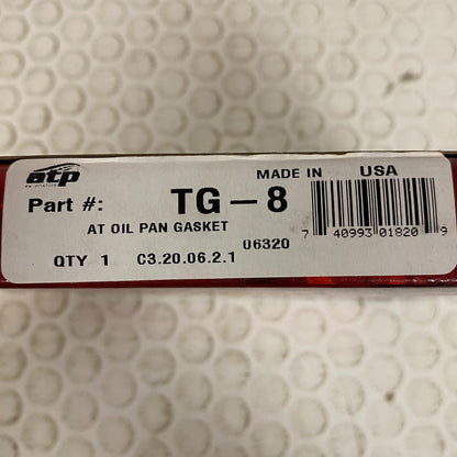 ATP TG-8 Auto Transmission Oil Pan Gasket Black Durable Seal (4 Pack)