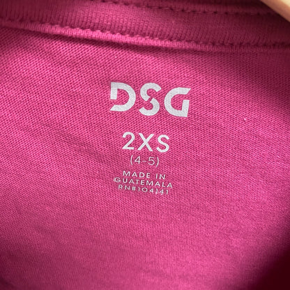 DSG Boys' Solid Cotton Graphic T-Shirt Tee Raspberry Punch DAB21108 Pullover