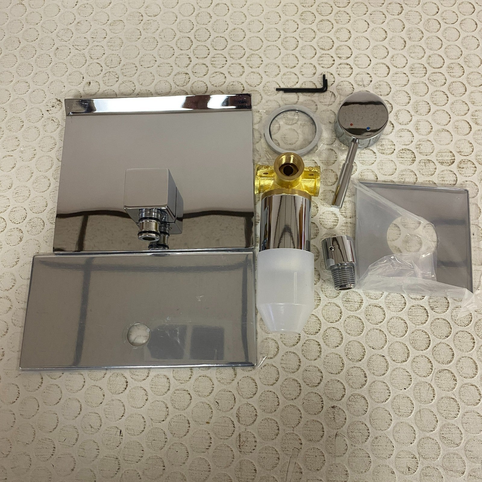 Signature Hardware Lavelle Wall Mount Waterfall Tub Faucet Chrome SH441016CP