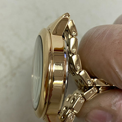 Armitron Women's genuine crystal pearl watch design rose gold plated Watch