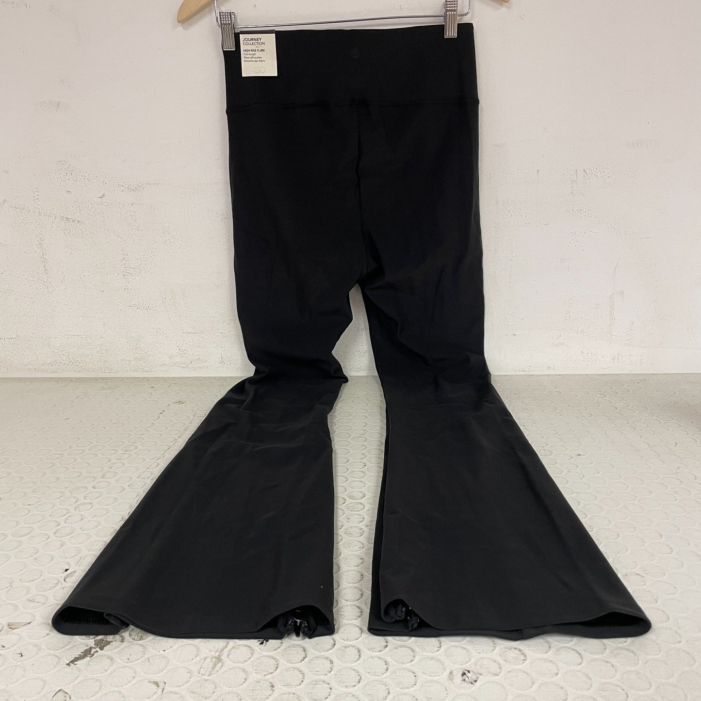 CALIA Women's Sculpt Flare Zipper Leg Pant Pure Black WAX32296