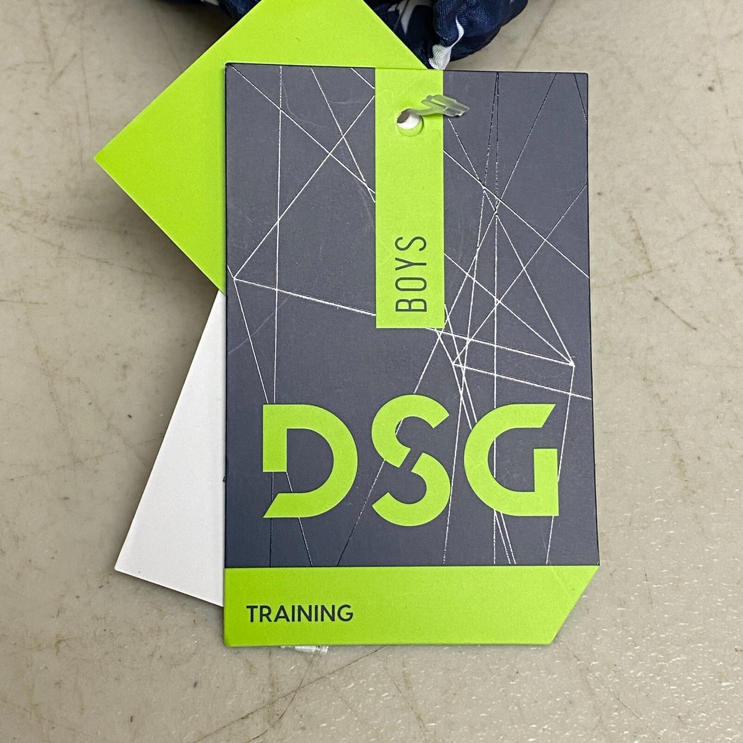 DSG Boy's Training Woven Volley Short Print University Navy Stars DAB12113PRT