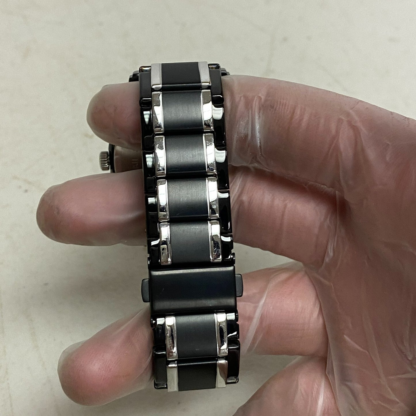 Armitron Men PC33 Dual Tone Stainless Steel Analog Quartz 42mm Watch 20/4935TB