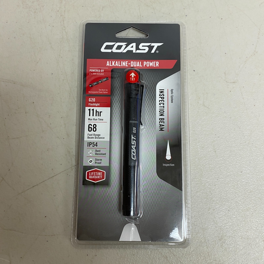 Coast G20 Flashlight Inspection Beam LED Penlight Model # 21449