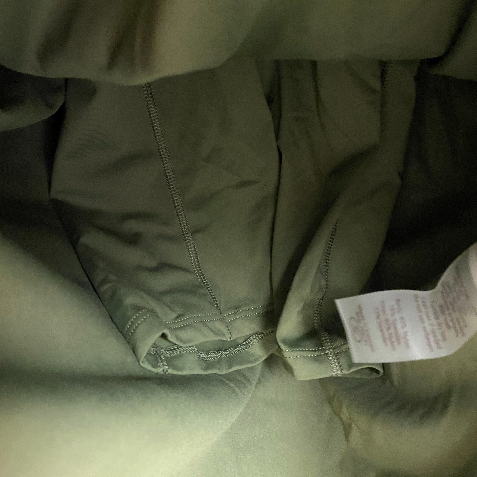 Calia Womens Energized Exercise Dress Dark Olive Solid Sleeveless WAX15035