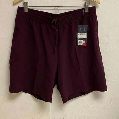 VRST Mens Elevate 8" inseam Run Shorts Dark Cranberry Summer Trendy MAX231403