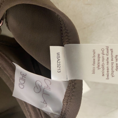 Calia Women's Underwire Bikini Top Coffee Grounds WSA23213 Brand New!