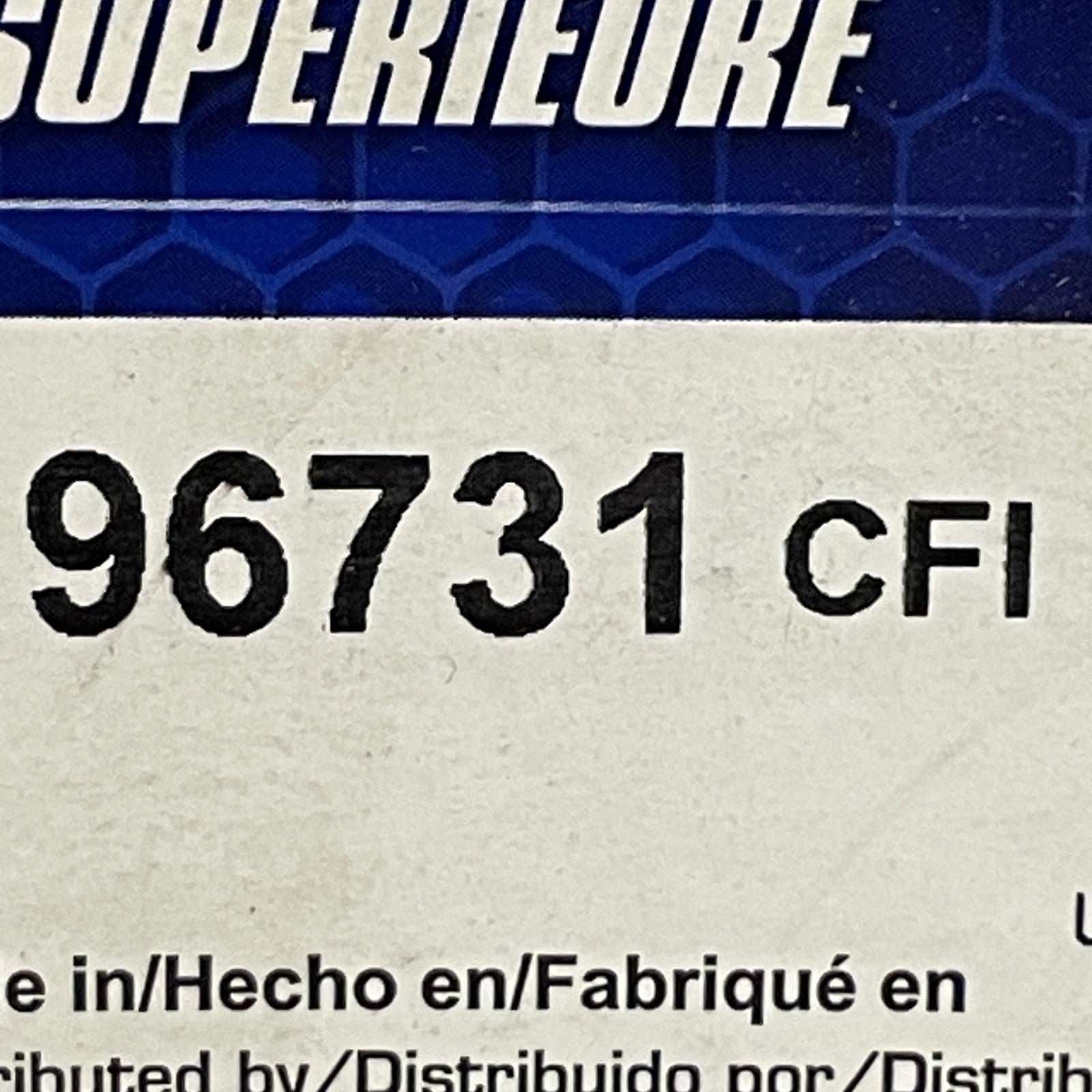 Carquest 96731 Fuel Filter Element Replaces PF823-E 4H8792 FF1117