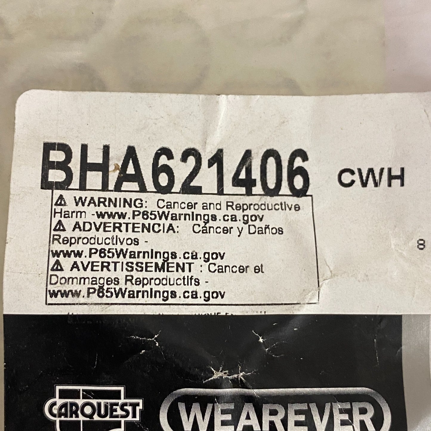 Carquest Wearever Brake Hydraulic Hose BHA621406