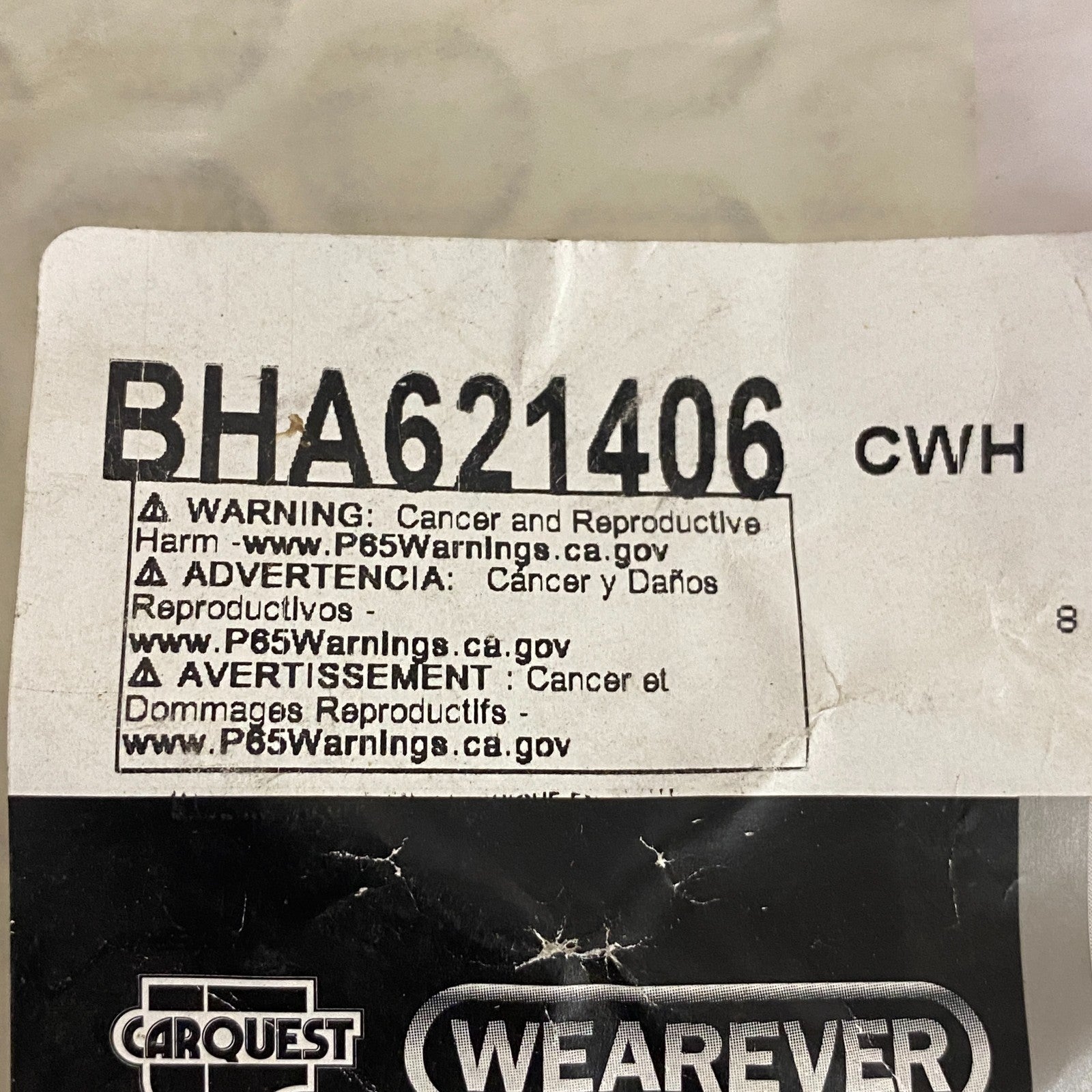 Carquest Wearever Brake Hydraulic Hose BHA621406