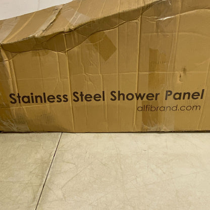 ALFI brand ABSP20 Alfi Trade Pressure Balanced Shower Panel - Stainless Steel