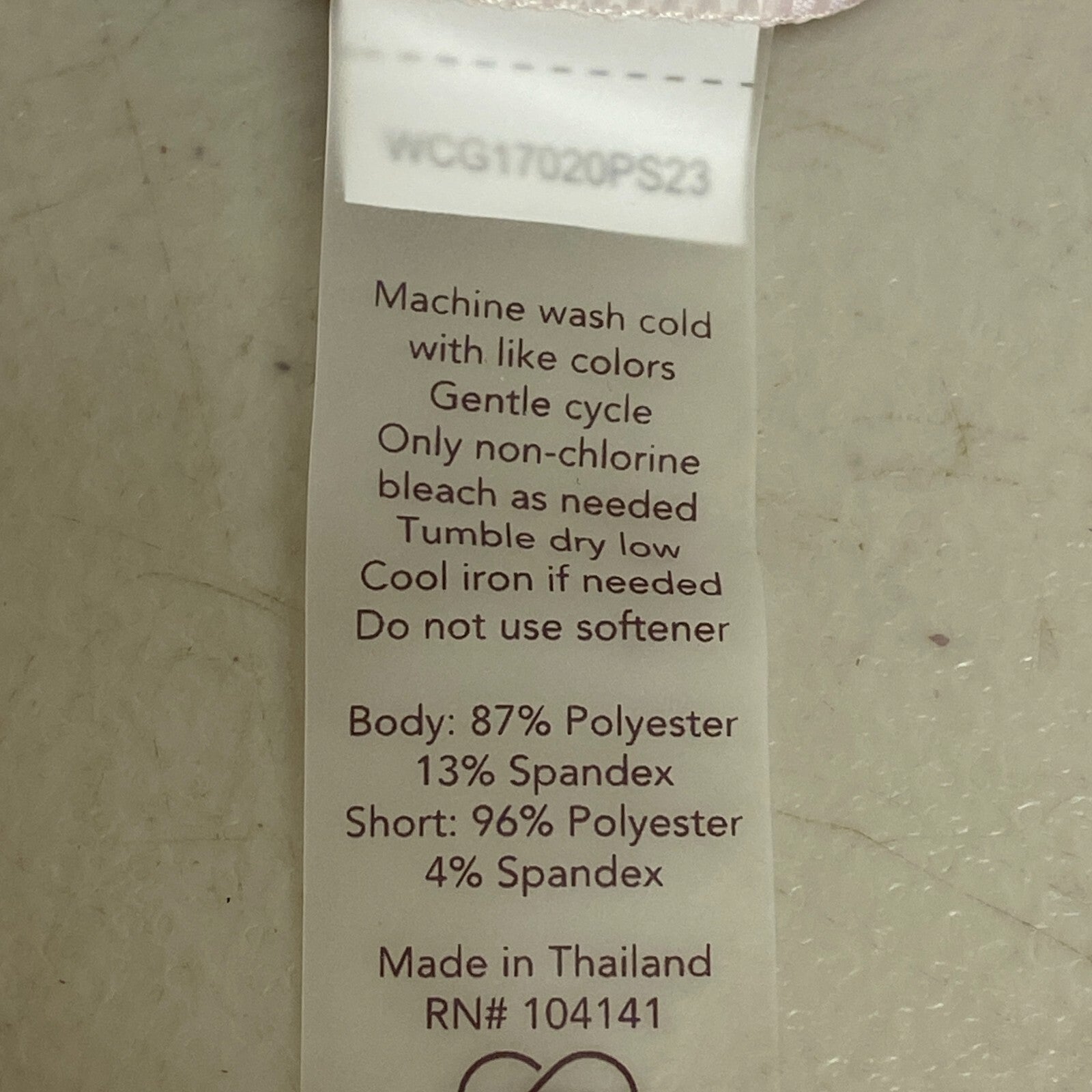 Calia 16" Length Birdie Athletic Skort Small Freckle Pink WCG17020PS23 New