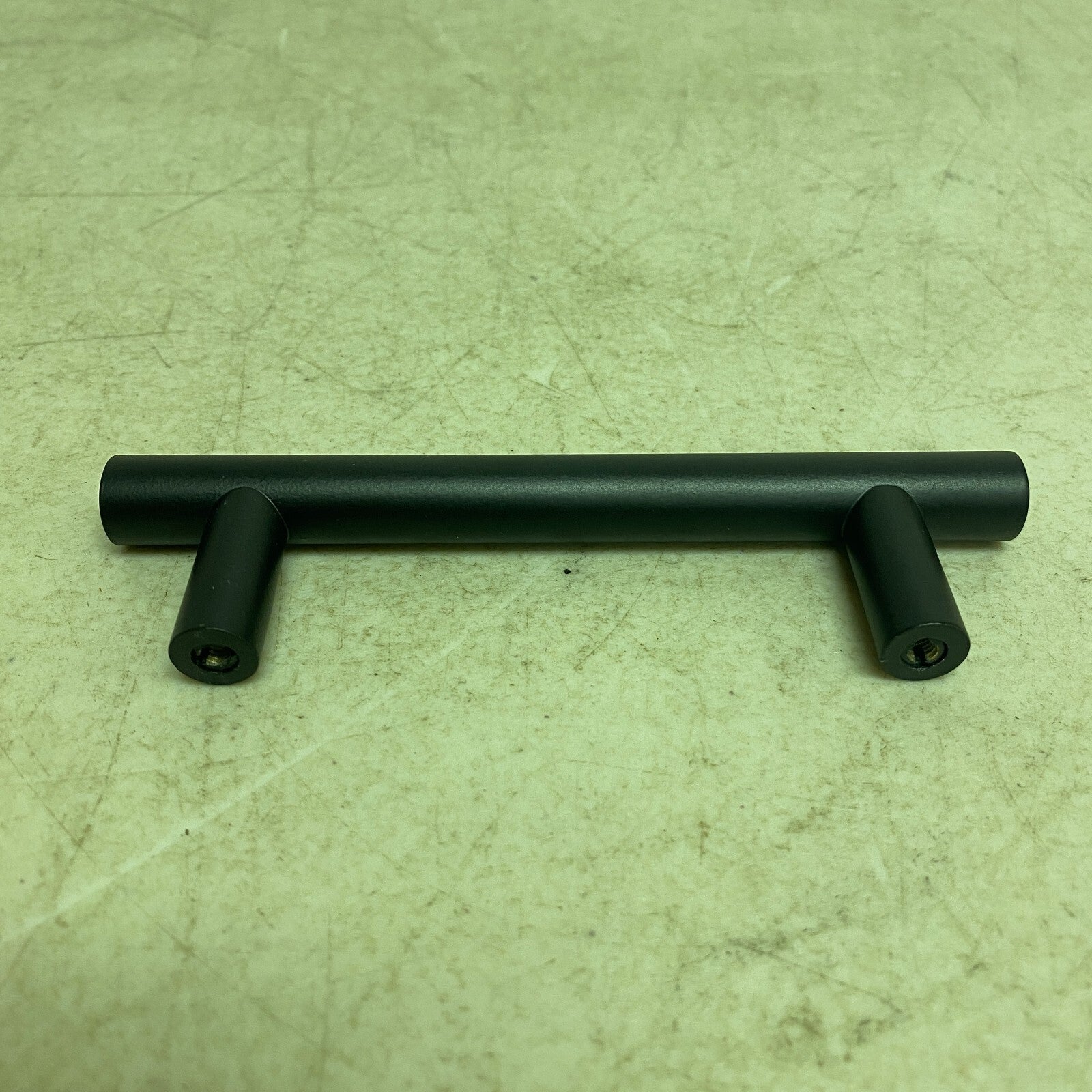 SIGNATURE HARDWARE 3-3/4" AVIGNON SOLID BRASS CABINET PULL MATTE BLACK