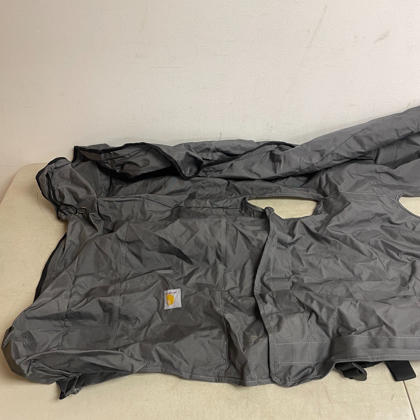 Carhartt Universal Fitted Bench Seat Cover Nylon Duck Canvas Gravel Gray