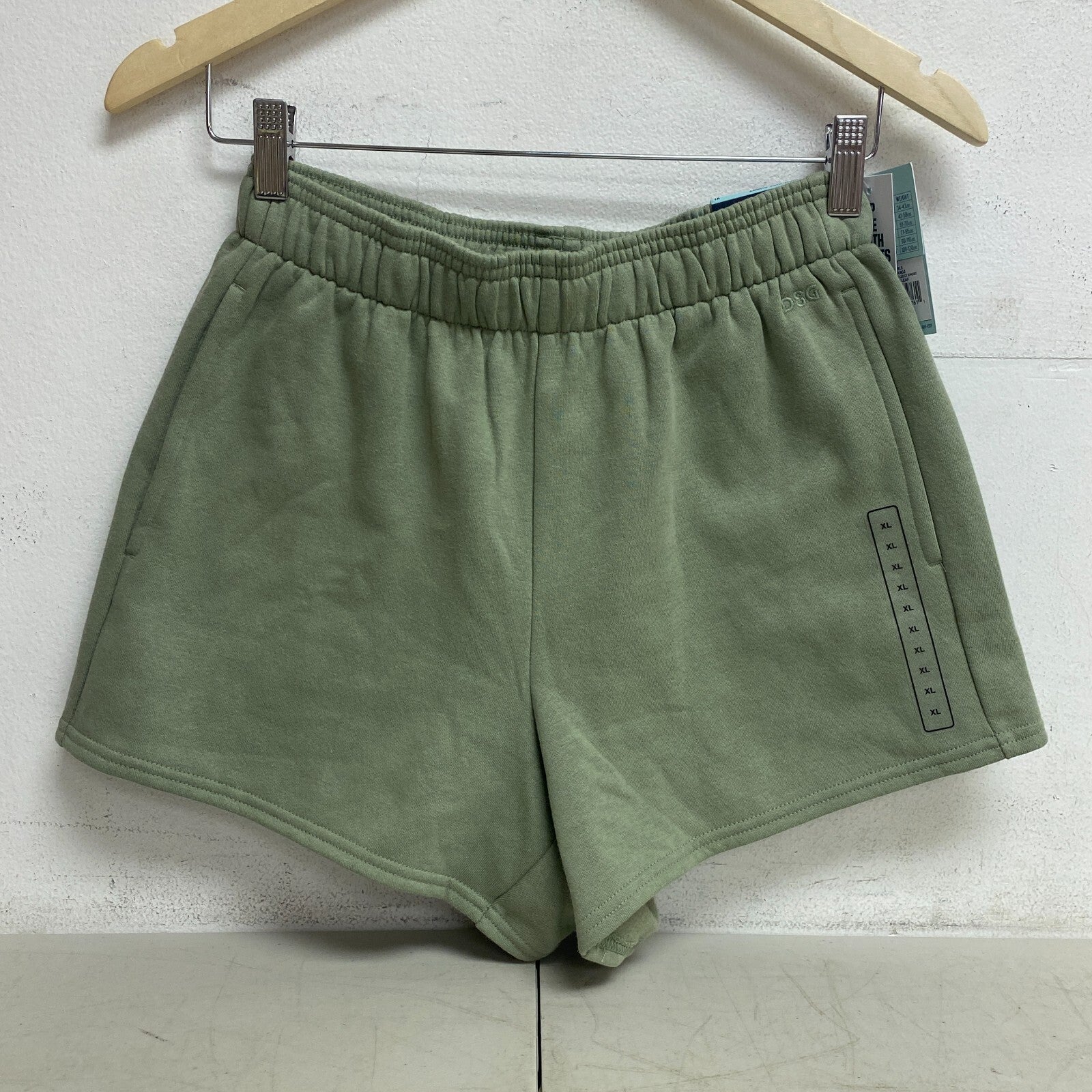 DSG Youth Boyfriend Fleece Shorts Olive Leaf Solid DAG13431  BRAND NEW DAG13431