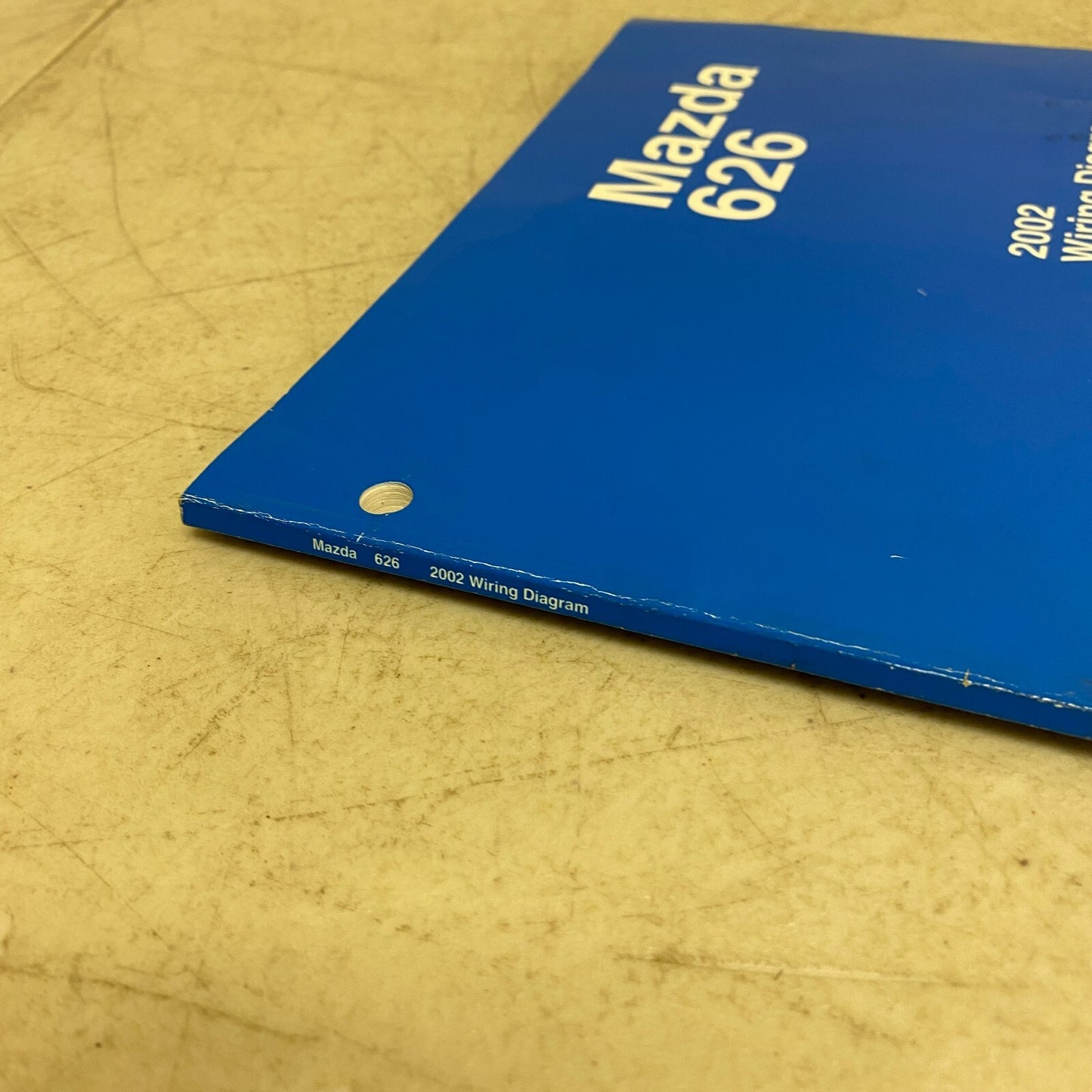 Mazda 626 2002 Wiring Diagram 9999-95-021G-02 , #549-1CP