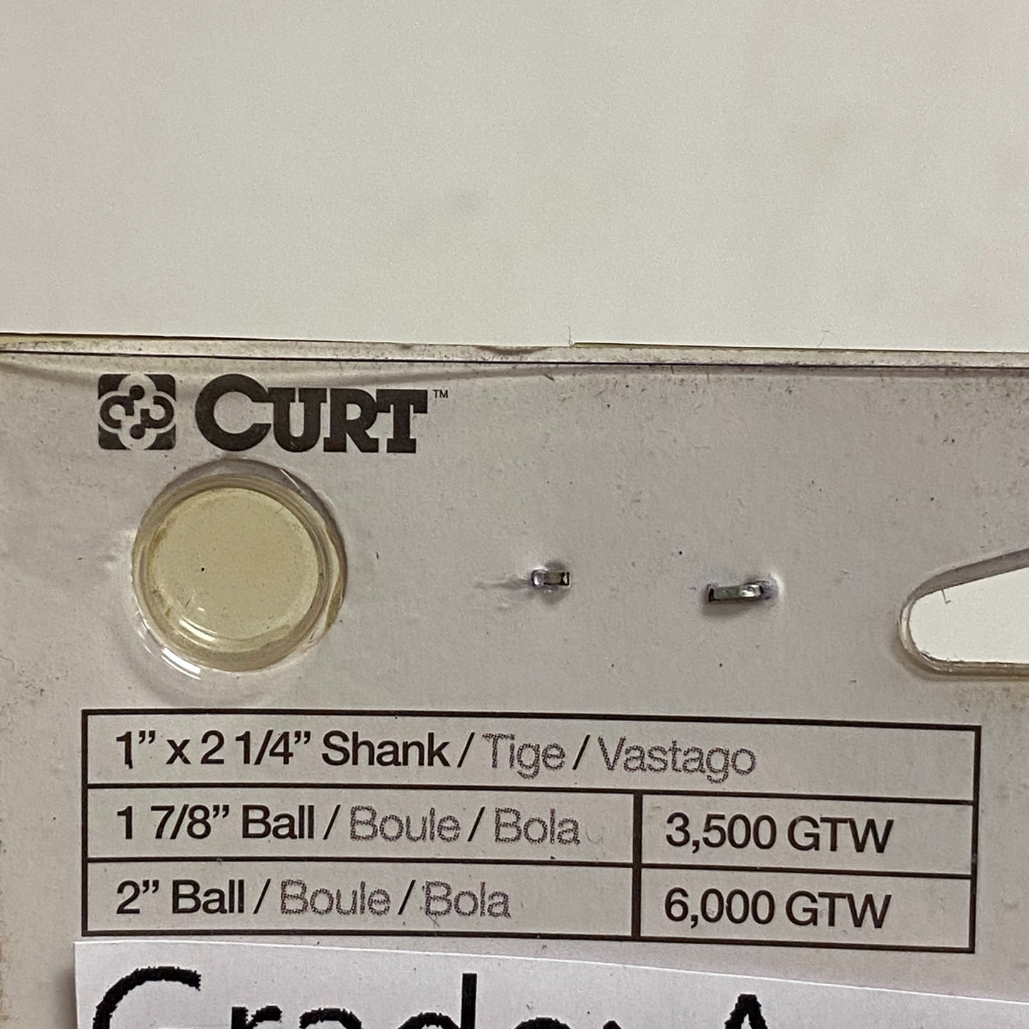 CURT Switch Ball Trailer Hitch Set Dual 1-7/8″ & 2″ Chrome 42178