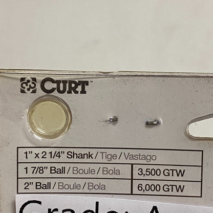 CURT Switch Ball Trailer Hitch Set Dual 1-7/8″ & 2″ Chrome 42178