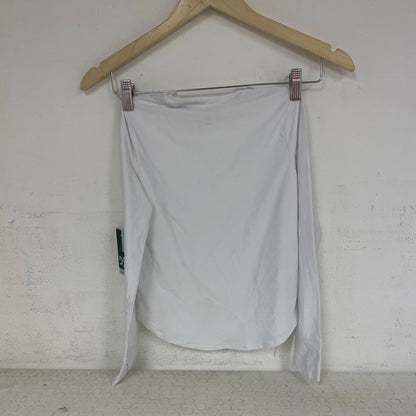 DSG Girls 365 Long Sleeve Tee White Soft Cotton Activewear Top DAG22109