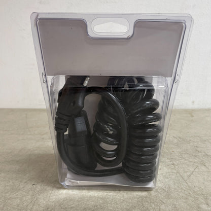 CURT 57281 5 ft 7-Way RV Blade to 5-Way Flat Trailer Adapter Harness