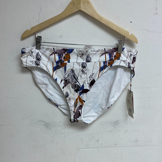 Calia Wide Banded High Leg Swim Bottoms Island Botanical Multi WSA23414PRT