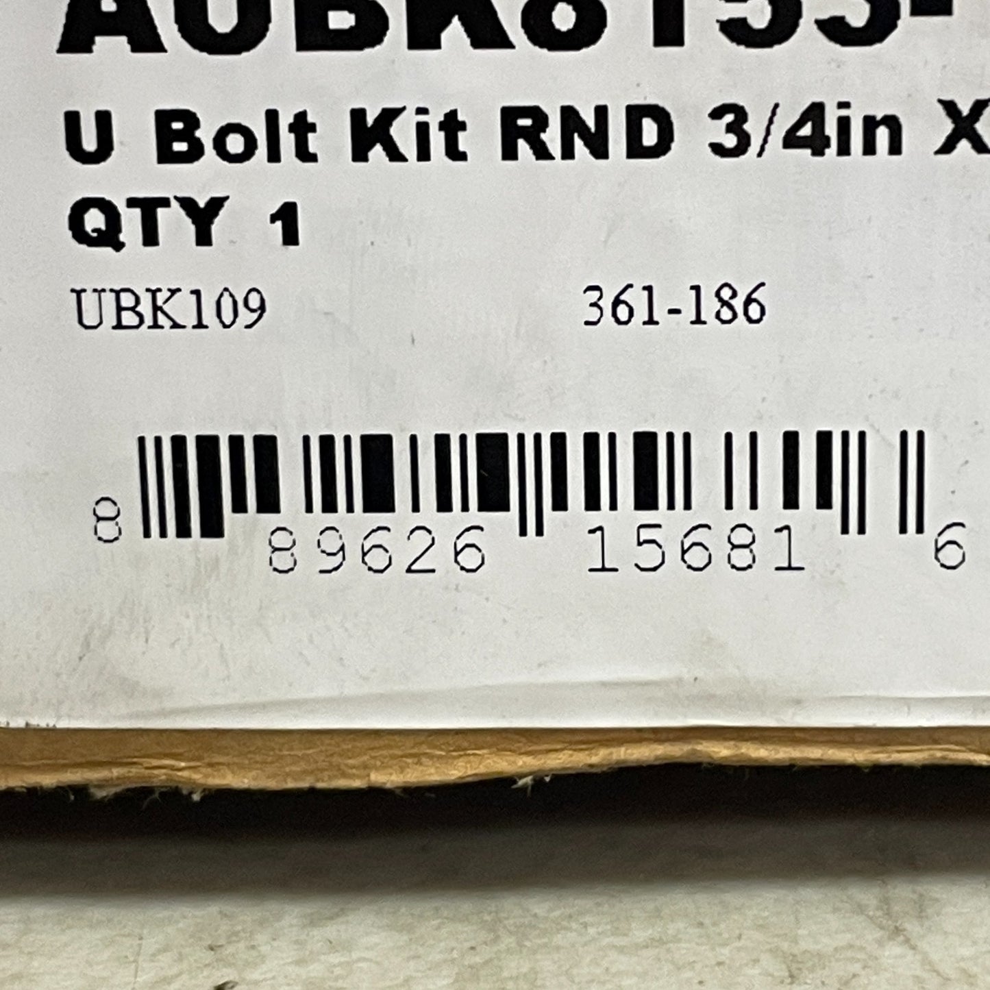 Automann U-Bolt Kit Round Bend Suspension AUBK8153-104