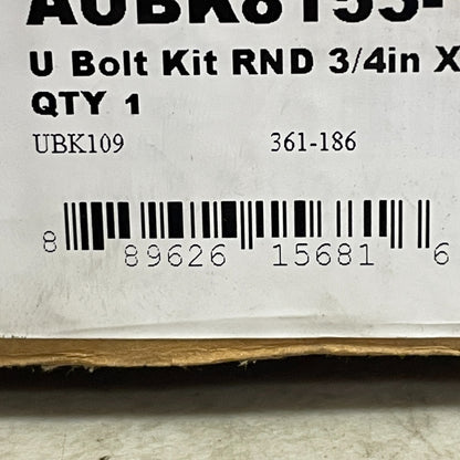Automann U-Bolt Kit Round Bend Suspension AUBK8153-104