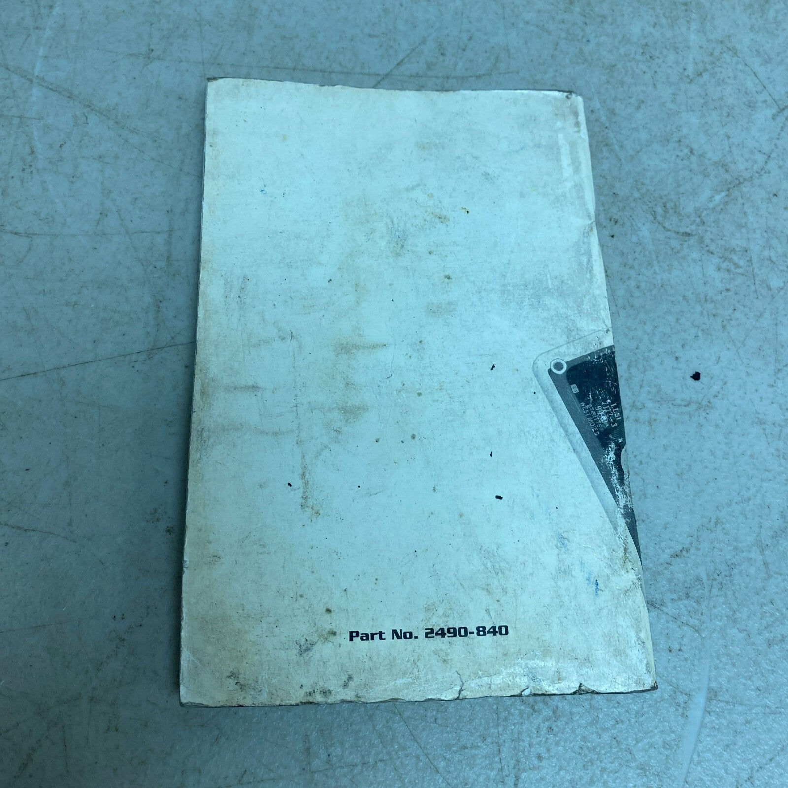 Mazda NGS Instruction Manual 2490-840 , #783-1CP