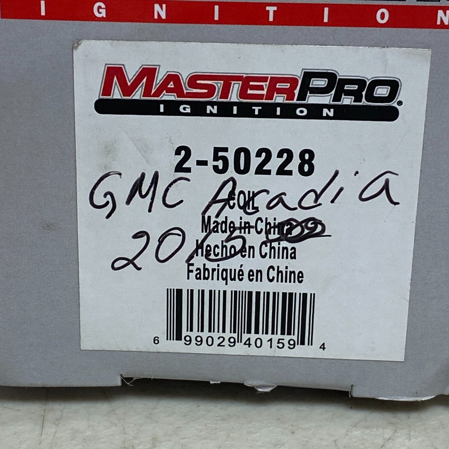 Ignition Coil Original Engine Management 2-50228