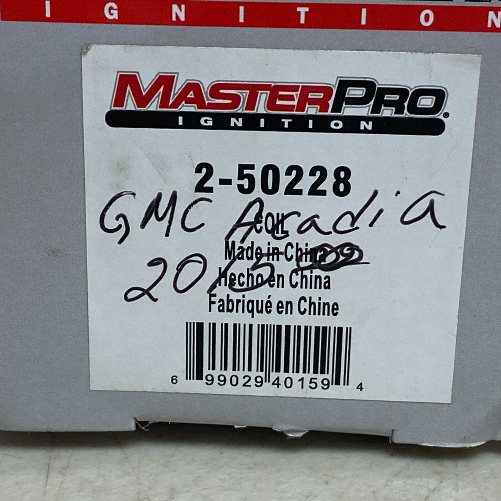 Ignition Coil Original Engine Management 2-50228