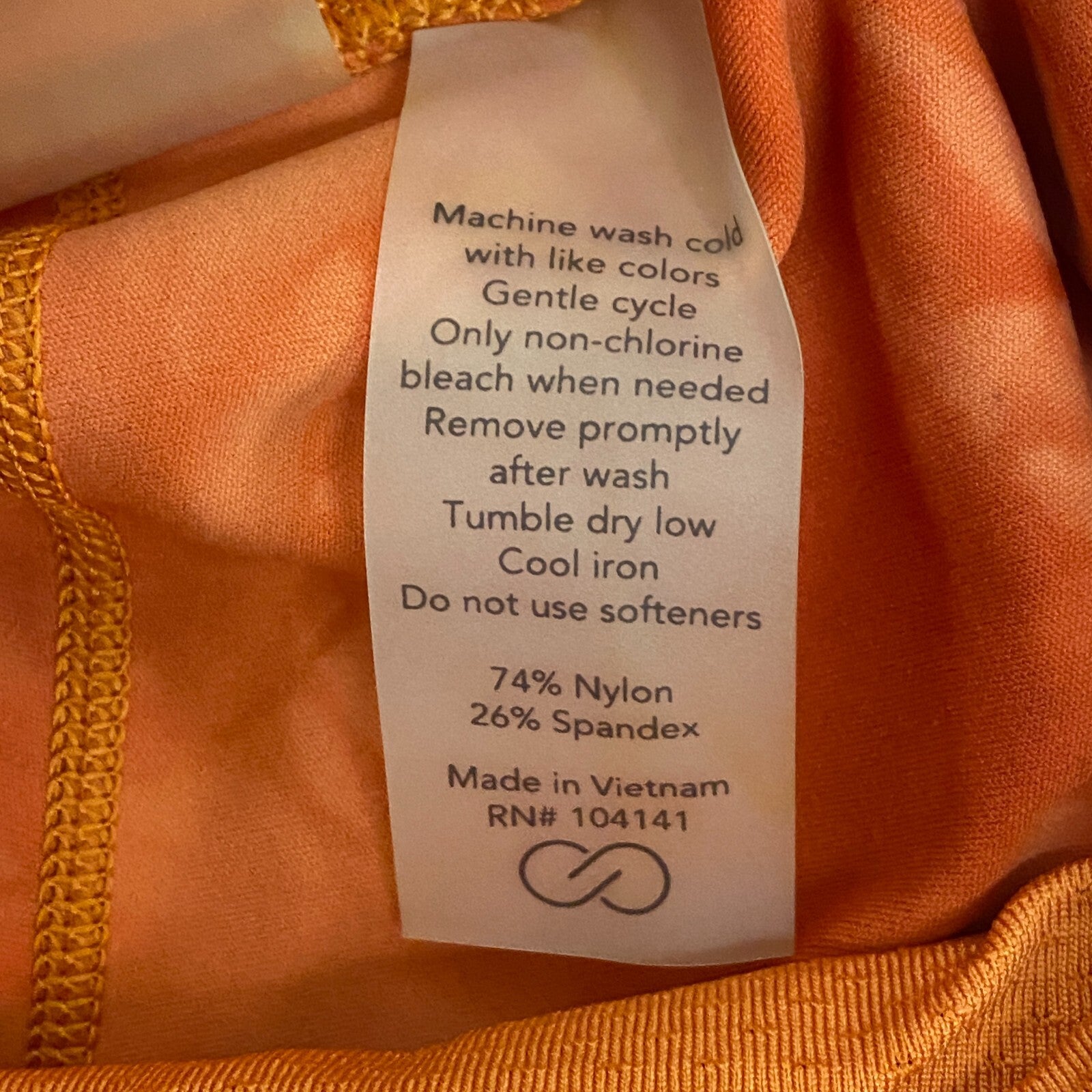 Calia Women's Soft Dye Energize 7/8 High Rise Legging Sweet Persimmon WAX12243