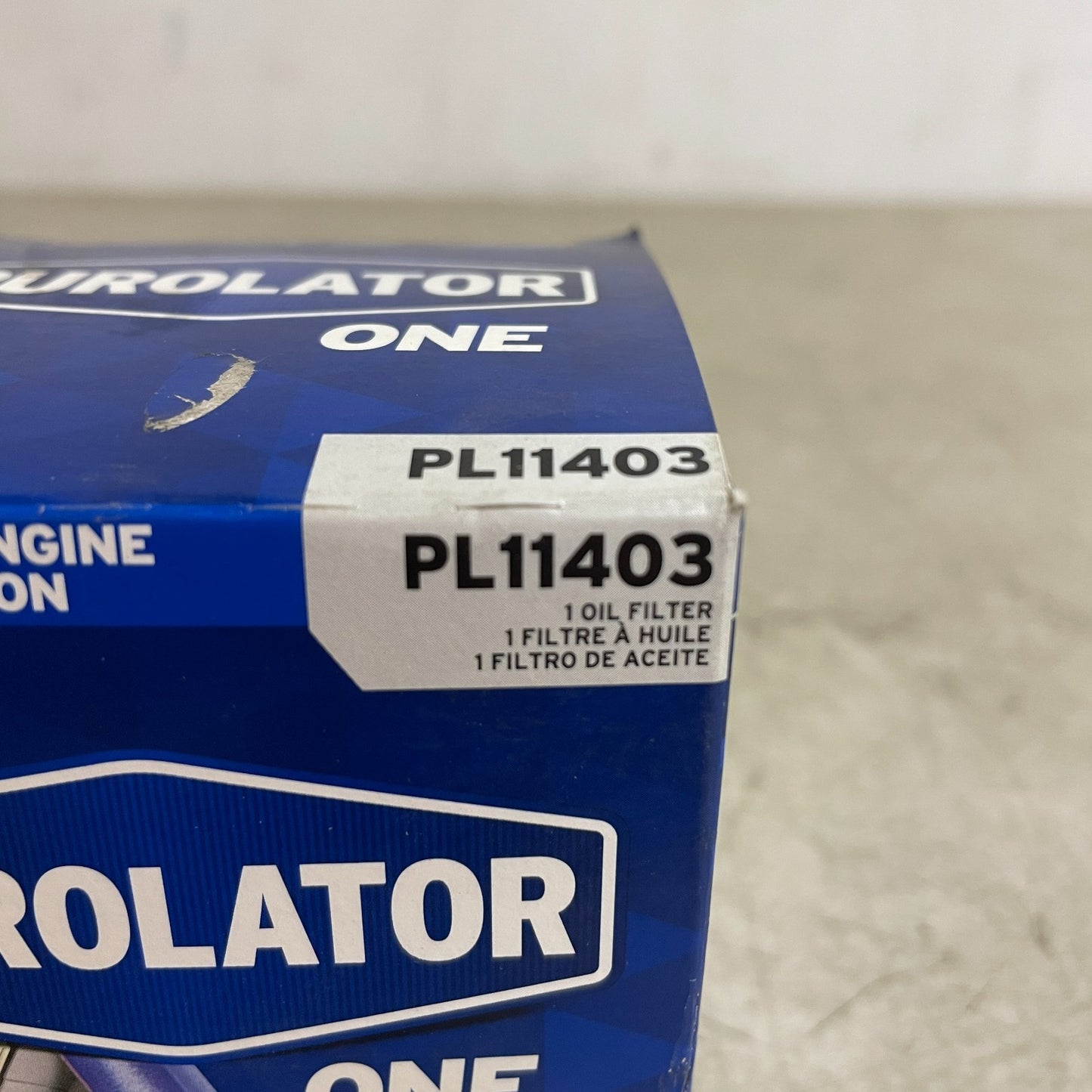 PurolatorONE PL11403 Spin-On Engine Oil Filter 15,000-Mile 99% Dirt Removal