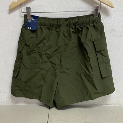 DSG Womens 3 in Everyday Cargo Woven Short Inky Olive Solid Summer DAW13109