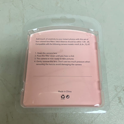 DigiPower Instant Camera Accessory Kit for Fujifilm instax mini 9 & 7s, White